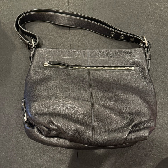 Coach vintage black leather purse - Picture 4 of 9